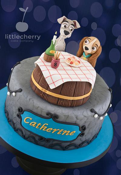 Lady and the Tramp - Cake by Little Cherry