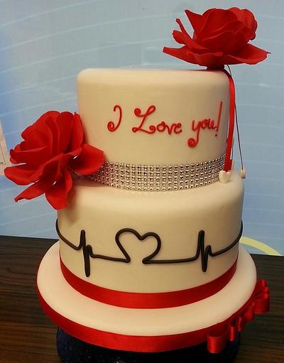 Love is .... - Cake by dolciemozioni