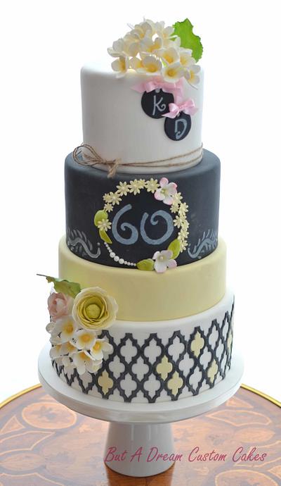 Chalkboard Birthday Cake - Cake by Elisabeth Palatiello