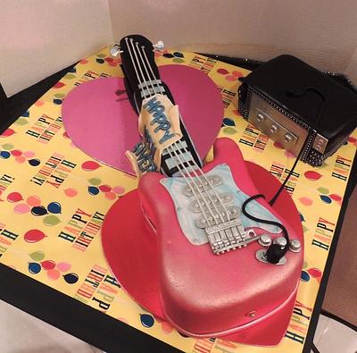 Rock 'n Roll Birthday - Cake by Fun Fiesta Cakes  