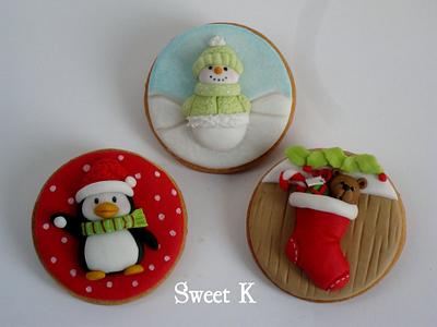 CHRISTMAS 2D COOKIES  - Cake by Karla (Sweet K)