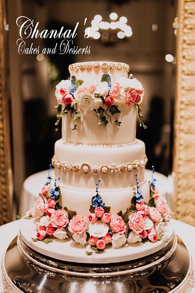 Maddy Wedding Cake - Cake by Chantal Fairbourn