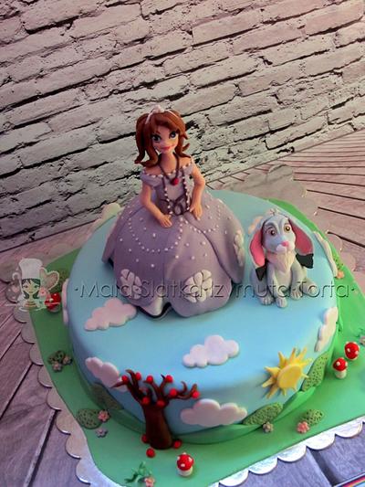 Sofia the First - Cake by tweetylina