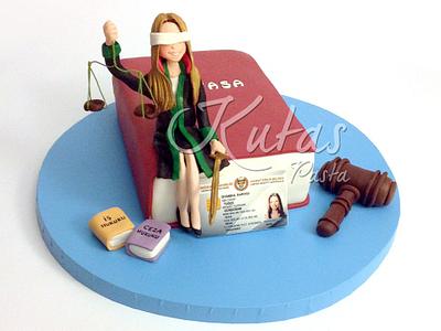 Lawyer Cake - Cake by Kutas Pasta
