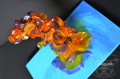 Dale Chihuly's 75th Birthday Celebration Collaboration - Cake by Heather McGrath