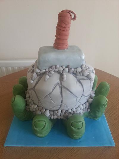 Hulk and Thor - Cake by Lyn 