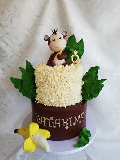Cute monkey - Cake by Casper cake