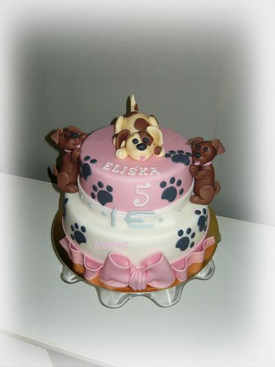 The dogs - Cake by irenap