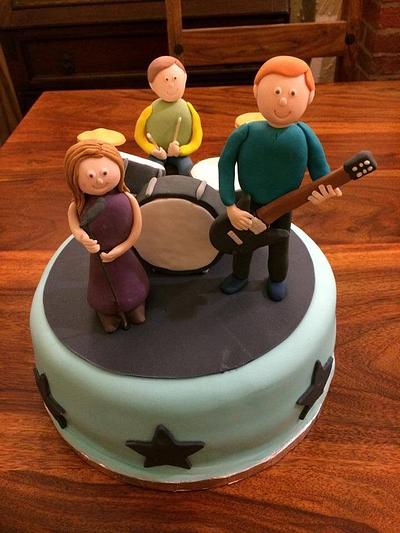 Band cake - Cake by Paul Kirkby