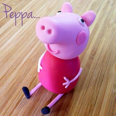 Peppa pig's topper - Cake by Piro Maria Cristina
