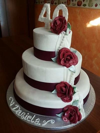 Roses cake - Cake by Simona