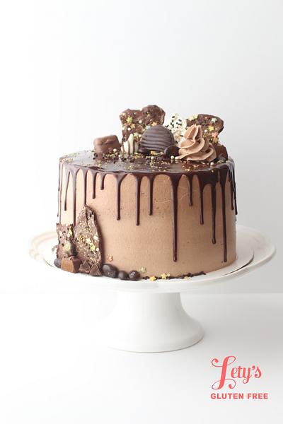 Chocolate Drip Cake - Cake by Lety's Gluten Free