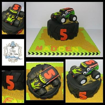 Grave Digger Cake - Cake by Sonias Little Creations