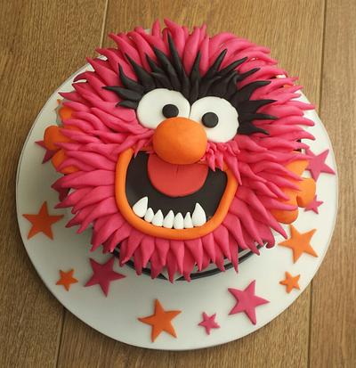 Animal -The Muppets - Cake by carla15