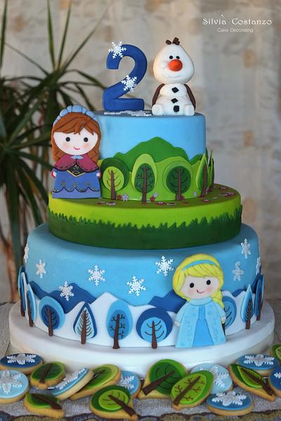 Frozen Cake for Ludovica  - Cake by Silvia Costanzo