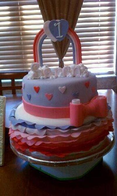 Rainbow cake - Cake by Jolene Handal