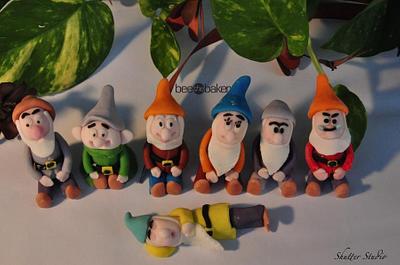 Seven Dwarves of Snow White - Cake by Bee the Baker