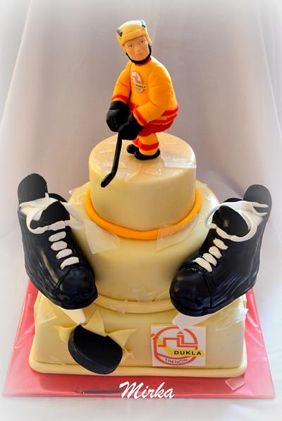 Hockey cake - Cake by Mimi cakes