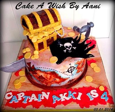 Pirate cake  - Cake by Aani