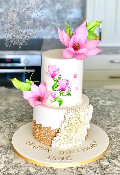 60th Birthday  - Cake by Beata Khoo
