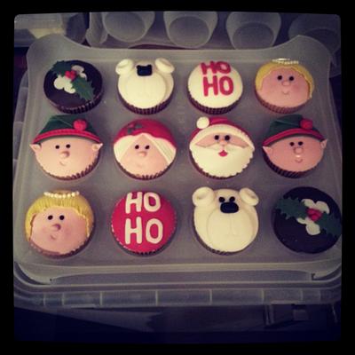 Christmas cupcakes - Cake by mummybakes