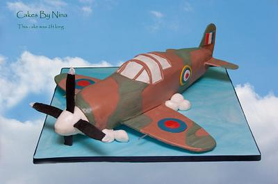 My first Aeroplane - Cake by Cakes by Nina Camberley