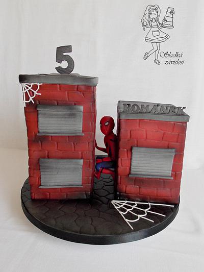 Spiderman - Cake by Sladká závislost