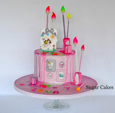 Art Jamming!! - Cake by Sugar Cakes 