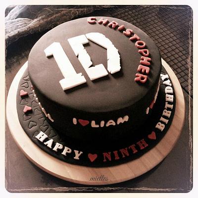 One Direction Cake - 1D - Cake by miettes