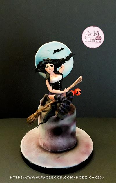 Halloween Witch Cake - Cake by Hend Taha-HODZI CAKES