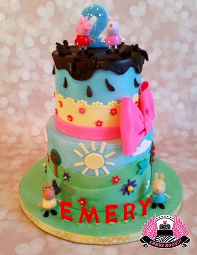 Peppa and Friends - Cake by Cakes ROCK!!!  