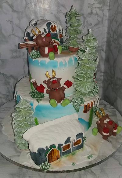 Christmas Fun - Cake by BakeryQueen