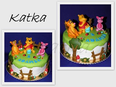 Winnie the Pooh and friends - Cake by Katka Vejmelkova