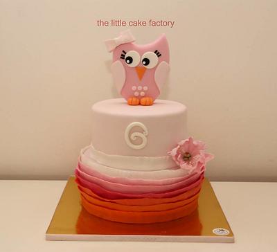 Owl'll love you forever - Cake by The Little Cake Factory 