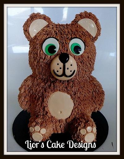 3D Teddy - Cake by Lior's Cake Designs