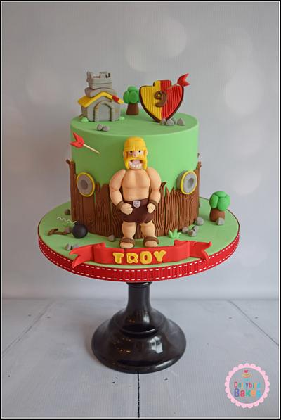 Clash of Clans.... - Cake by Dollybird Bakes