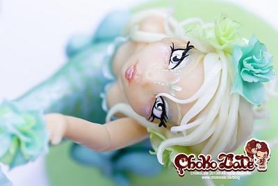 Lady Sirena - Cake by ChokoLate Designs