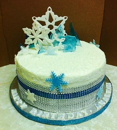 "Frozen"  - Cake by Fun Fiesta Cakes  