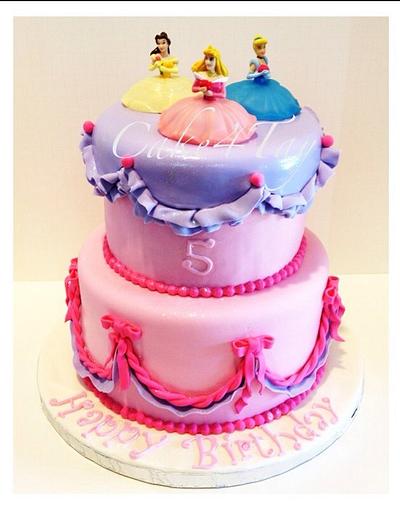 Frilly Princess  - Cake by Angel Chang