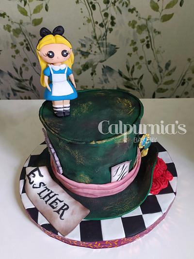 Alice in wonderland - Cake by Calpurnia's bakery