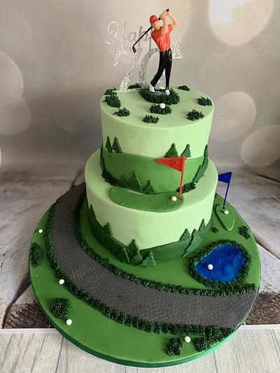 Anyone for golf?  - Cake by Roberta