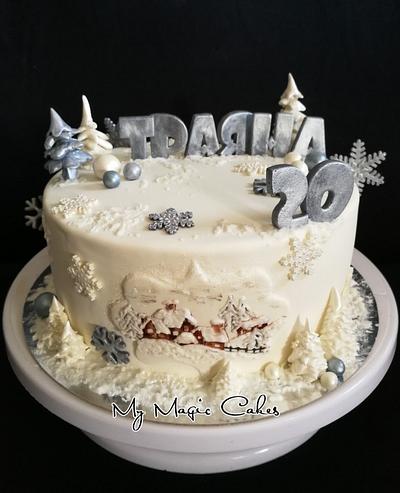 A winter story  - Cake by My Magic Cakes 