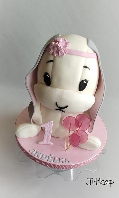 Effiki  bunny cake - Cake by Jitkap