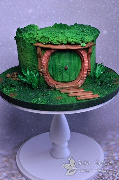 Cake hobbit bilbo's house - Cake by JarkaSipkova