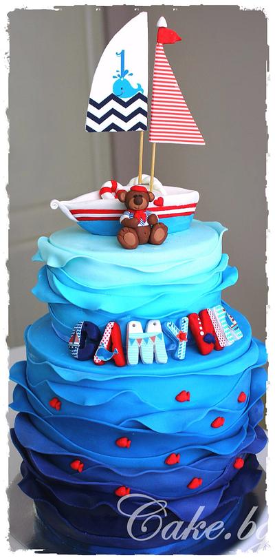 Sailor themed cake - Cake by Eleonora Nestorova