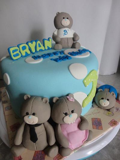 one happy family bday cake - Cake by annacupcakes