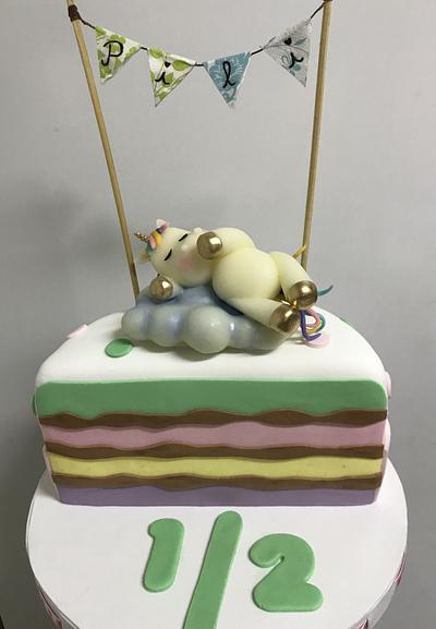1/2 año de vida  - Cake by cecilia scollo