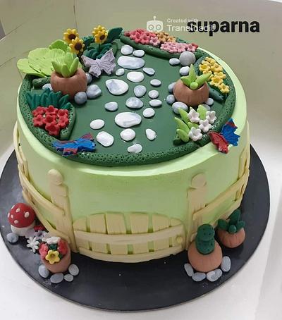 Gardener's cake - Cake by Suparna 