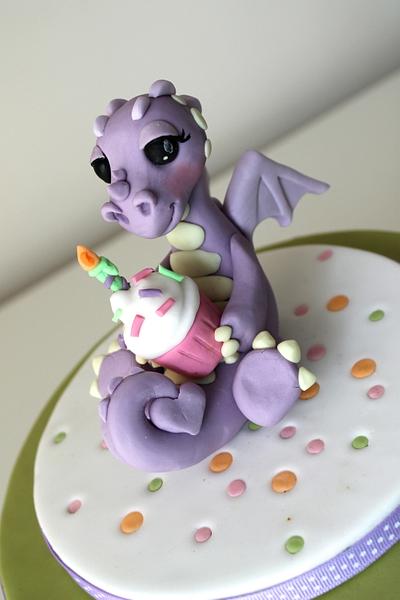 Cute dragon  - Cake by Zoe's Fancy Cakes
