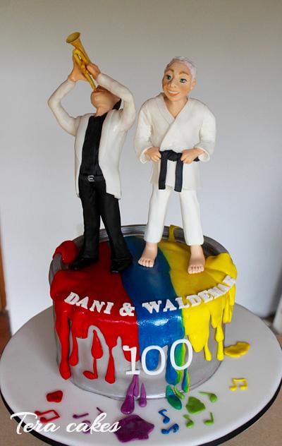 cake for father and son - Cake by Tera cakes